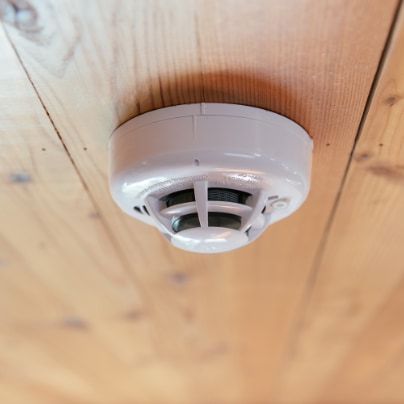 Des Moines vivint connected fire alarm